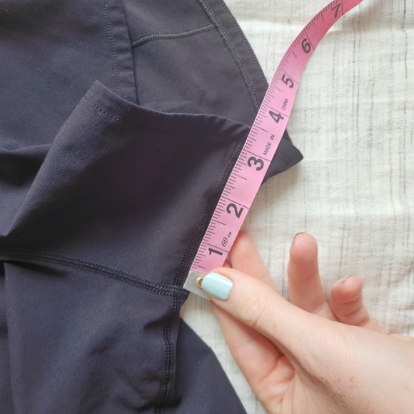 Speed Up High Rise Size 2 Black Running Shorts - Picture 3 of 6